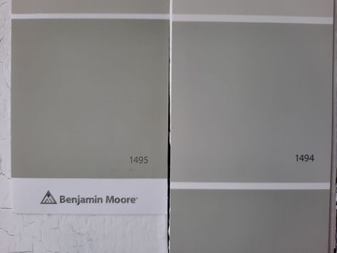 New things are blossoming into being this year, and Benjamin Moore invites us to make our creative expression one of them. Their floral-inspired color... | 9 October Mist vs Vale Mist scaled October Mist Coordinating Colors, Vale Mist Benjamin Moore, October Mist Paint Color, October Mist Paint, Mist Paint Color, October Mist, November Rain, Relaxing Colors, Paint Cards