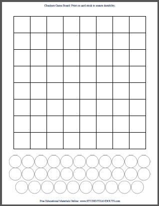 Blank Game Board, Travel Binder, Checkers Board Game, Board Game Template, Printable Board Games, Checkers Game, Teacher Templates, Game Template, Game Printable