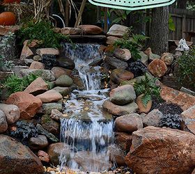 DIY Pondless Waterfall Diy Pondless Waterfall, Pondless Water Features, Pools Design, Pondless Waterfall, Outdoor Water Features, Garden Waterfall, Pond Waterfall, Pond Water Features, Pond Landscaping