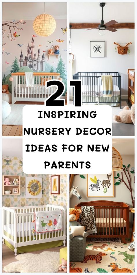 Ready for nursery decor ideas? Discover 21 creative ways to design a sweet, cozy room for your baby. Monster Themed Nursery, Spanish Nursery Decor, Infant Toddler Shared Bedroom, Subtle Disney Nursery Ideas, Disney Baby Room Ideas, Baby Room Set Up, Maximalist Baby Nursery, Unique Baby Nursery Ideas, Simple Small Nursery Ideas