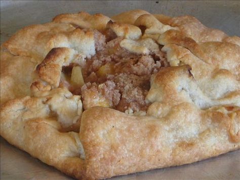 Apple Crostata  Ina Garten from Food.com:   								This recipe is from Ina Garten, the "Barefoot Contessa". Prep time includes the hour that the pastry dough is in the frig. Apple Crostada, Ina Garten Recipe, Apple Crostata, Rustic Apple Tart, Crostata Recipe, Barefoot Contessa Recipes, Tart Dough, Ina Garten Recipes, Barefoot Contessa