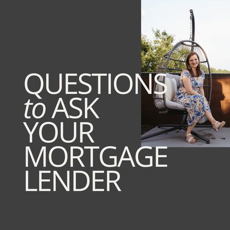 Essential Questions to Ask Your Mortgage Lender Preapproval For Mortgage, Getting Pre Approved For A Mortgage, Mortgage Lender, Recast Mortgage, Pre Approval Mortgage First Time, Usda Loan, Title Insurance, Credit Card Balance, Mortgage Process