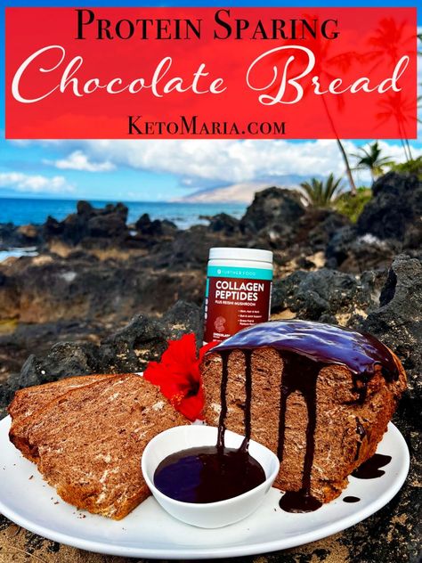 Sparing Bread, Psmf Bread, Protein Sparing Bread, Keto Maria, Chocolate Bread Recipe, Protein Sparing Modified Fast, Maria Mind Body Health, Maria Emmerich, Keto Protein