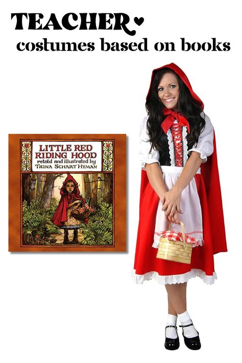 Costumes Based On Books, Buwan Ng Wika Drawing, Book Character Costume, Red Riding Hood Dress, Little Red Riding Hood Costume, Hood Dress, Riding Hood Costume, Cape Outfit, Teacher Costumes