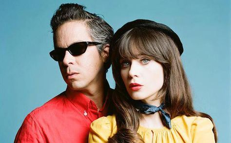 She And Him She And Him, Zooey Deschanel Style, Harlem Shake, Columbia Records, Concert Series, Zooey Deschanel, She & Him, Him Band, Latest Music