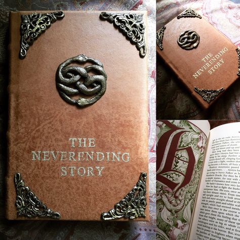 A personal favorite from my Etsy shop https://www.etsy.com/listing/233520949/the-neverending-story-leatherbound-book Neverending Story Book, The Neverending Story Book, Neverending Story Movie, The Never Ending Story, Never Ending Story, Twin Flame Art, Create A Comic, Leather Book Covers, Neverending Story