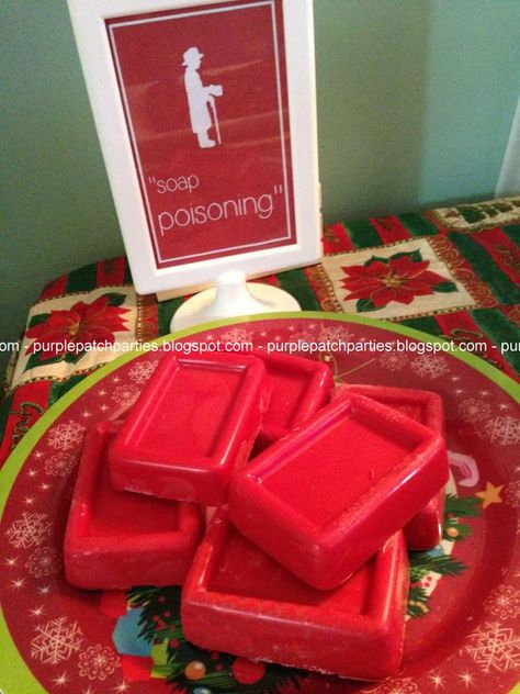 The Purple Patch: A Christmas Story themed Christmas Party - Chocolate Soap Christmas Story Party Ideas, A Christmas Story Christmas, Themed Christmas Party, Party Themes Ideas, Christmas Story Movie, Holiday Party Ideas, Christmas Movie Night, Christmas Party Themes, Family Christmas Party