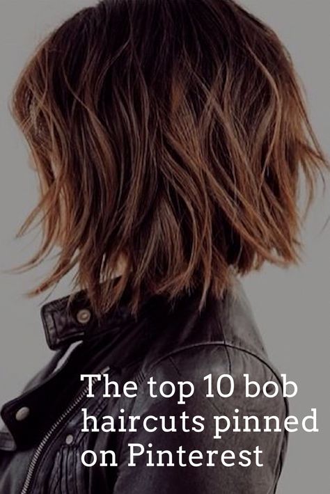 Κούρεμα Bob, Choppy Bob Hairstyles, Pinterest Hair, Haircuts For Fine Hair, Bob Haircuts, Short Bob Hairstyles, Medium Length Hair Cuts, Womens Haircuts, Nail Trends