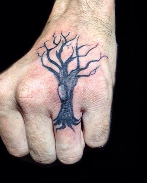 American Traditional Tattoos, Haunted Tree, Traditional Tattoos, American Traditional Tattoo, School Tattoo, Tree Tattoo, American Traditional, World Famous, Traditional Tattoo