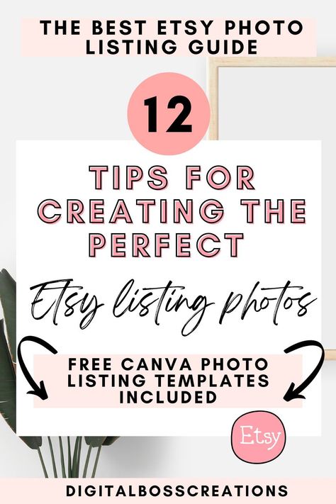 Etsy Image Size Guide, Etsy Photography Tips, Etsy Listing Photo Tips, How To Take Photos For Etsy, Etsy Listing Tips, Digital Content Ideas To Sell, Etsy Listing Photo Size, Etsy Product Listing Template, Etsy Photos Staging