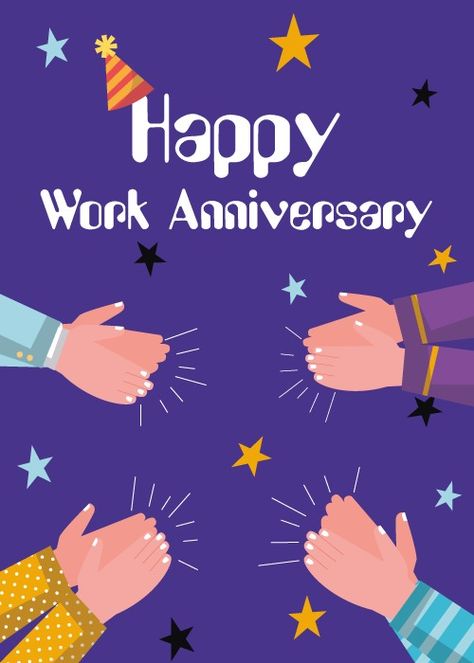 work anniversary group card Happy Work Anniversary Wishes, Work Anniversary Cards Employee, Happy Work Anniversary Images, Work Anniversary Post, Happy 47th Anniversary, Congratulations Promotion, Work Anniversary Cards, Work Anniversary Quotes, Happy Work Anniversary