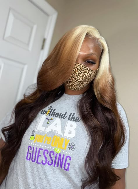 Natural Hair Color Wigs, Sew In Hairstyles, Dyed Hair Inspiration, Lace Fronts, Front Lace Wigs, Frontal Hairstyles, Ombré Hair, Pretty Hair Color, Hair For Women