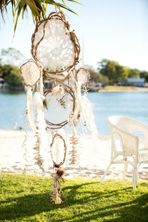 Alter? Grandmother Willow, Willow Wedding, Wedding Alters, Bohemian Dreamcatcher, Bohemian Wedding Inspiration, Boho Beach Wedding, Boho Wedding Inspiration, Polka Dot Wedding, Dream Catcher Diy