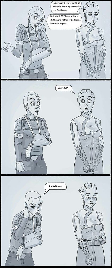 Shepard X Liara, Mass Effect 4, Mass Effect Fanart, Mass Effect Comic, Mass Effect Romance, Jane Shepard, Mass Effect Funny, Attractive Things, Mass Effect Characters