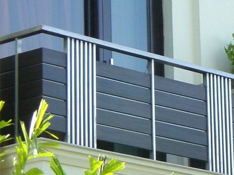 Indian Balcony Railings Looks and Their Types - Balcony is a space which is must… Home Grill Design, Terrace Grill, Contemporary Balcony, Steel Balcony, Reling Design, Steel Grill Design, درابزين السلم, Balcony Glass Design, Steel Railing Design