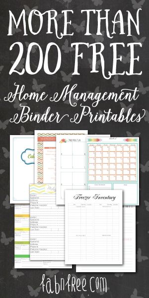 Mix and Match for More than 200 Free Home Management Binder Printables!! Free Printable Organization Sheets Home Management Binder, Week At A Glance Printable Free, Life Management Binder Printables Free, Home Management Binder Free Printables, Planer Organisation, Freezer Inventory, Organization Binder, Free Printables Organization, Family Binder