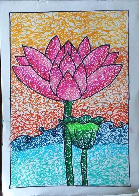 Scribbling with sketch pen and pointilism Random Scribbling With Crayons, Scribble Drawing Sketches, Sketch Pen Art, Scribble Drawings, Scribble Drawing, Sketch Pen, Rubix Cube, Scribble Art, Pen Art Drawings