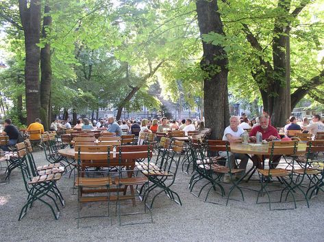 The Top 10 Restaurants In Munich Sound Of Music Tour, Top 10 Restaurants, Garden Restaurant, Outdoor Restaurant, Beer Garden, Best Beer, Salzburg, Germany Travel, Munich