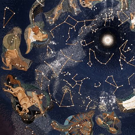 10 Legendary Constellations and the Stories Behind Them (According to Greek Mythology) Aquarius Characteristics, Full Moon Photos, Raw Pictures, Weekly Horoscope, Aquarius Woman, Greek Mythology Art, Thunder And Lightning, Sunset Canvas, Mythology Art