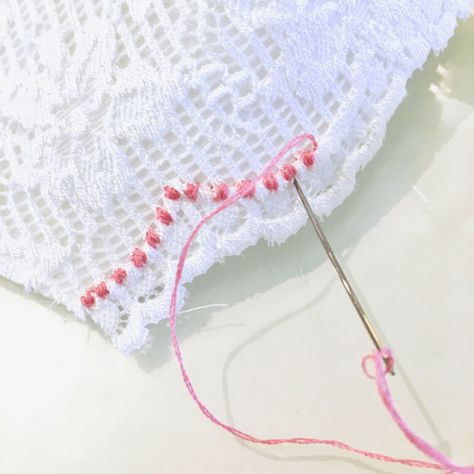 Adding embroidery to the bra cups. Online Course, Bra Cups, Sewing Inspiration, Sewing Hacks, Crochet Bikini, Online Courses, Crochet Necklace, Embroidery Designs, Lingerie