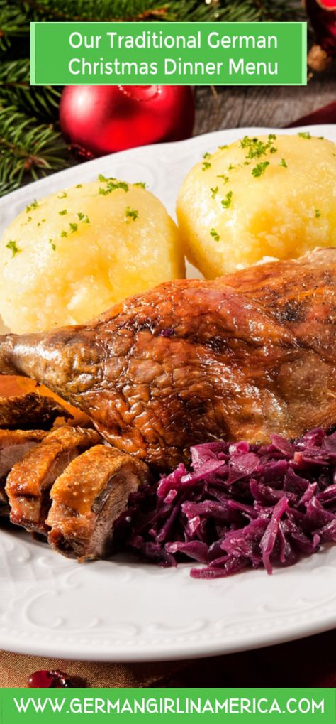 German Christmas Dinner, German Side Dishes, Traditional German Christmas, German Christmas Food, German Christmas Traditions, German Christmas Decorations, Easy German Recipes, Traditional German Food, German Food Authentic