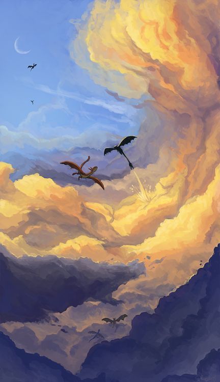 A Dragon, A Child, The Sky, Writing