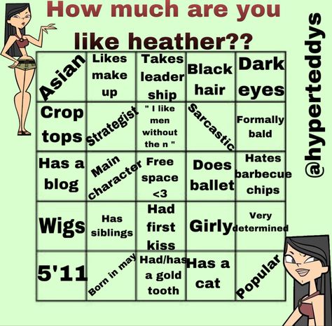 Fun Templates, Bingo Template, Girly Pop, Drama Memes, Drama Island, Island Art, Total Drama Island, Total Drama, I Promise