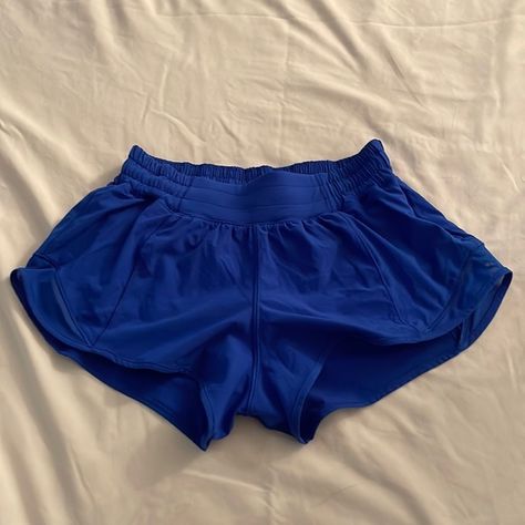 Blue Nile Lululemon Shorts 2.5 Inseam Dark Blue Lululemon Shorts, Blue Nile Lululemon, Lulu Wishlist, Lululemon Shorts Outfit, Blue Lululemon Shorts, Preppy Closet, Gymwear Outfits, Lulu Shorts, Blue Lululemon