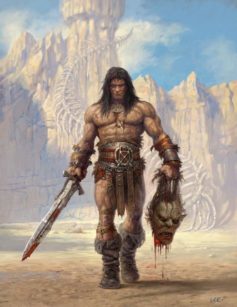 Conan O Barbaro, Conan The Destroyer, Zombie Apocalypse Outfit, Conan Exiles, Conan Comics, Conan The Barbarian, Fantasy Artist, Fantasy Warrior, Fantasy Illustration