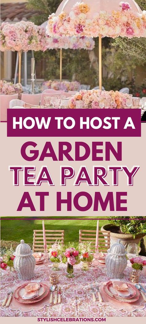 How to Host the Perfect Tea Party Themed Party at Home Tea Party Menu, Tea Party Sandwiches, Menu Table, Afternoon Tea Recipes, Tea Party Table, Tea Time Food, Garden Tea Party, Bridal Tea Party, Girls Tea Party