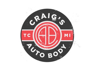 Craig's Auto Body Logo Auto Body Shop Logo, Body Shop Logo, Auto Shop Logo, Sales Logo, Body Logo Design, Body Logo, Auto Shop, Sale Logo, Auto Body Shop