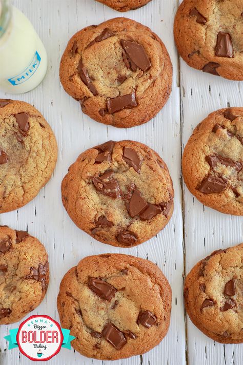 Best Ever Chocolate Chip Cookies, Best Chocolate Chip Cookie Recipe Ever, Bigger Bolder Baking, Best Chocolate Chip Cookies Recipe, Cookie Sandwich, Easy Rice, Best Chocolate Chip, Chocolate Chip Cookies Recipe, Perfect Chocolate Chip Cookies