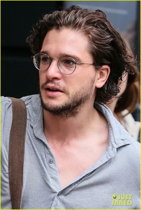 Kit Harington Accidentally Punched His 'Game of Thrones' Co-Star for Real: Photo 3691265 | Kit Harington Pictures | Just Jared Doctor Faustus, Play Doctor, My Weakness, Kit Harington, Wearing Glasses, West End, For Real, In London, London