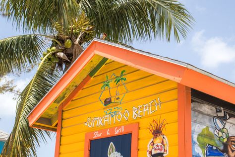 Junkanoo Beach Nassau Bahamas, Carribean Cruise, Swimming Pigs, Cruise Terminal, Versailles Garden, Bahamas Vacation, Tiki Hut, Nassau Bahamas, The Cloisters