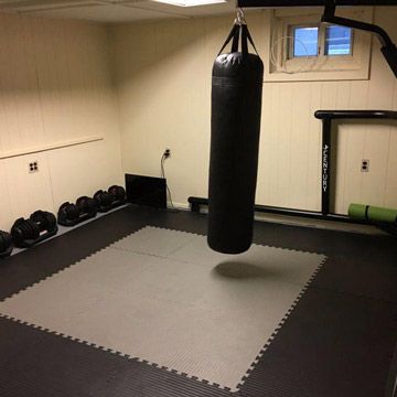 Man Cave Flooring, Martial Arts Room, Garage Tiles, Martial Arts Mats, Artist Bedroom, Best Martial Arts, Birthday Gifts For Him, Garage Ideas, Martial Artists