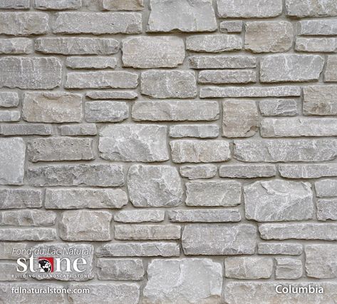 Columbia - Fond du Lac Natural Stone Natural Stone Veneer, Landscape Stone, Building Stone, Stone Masonry, Natural Building, Seamless Textures, Stone Veneer, Stone Texture, Real Stone