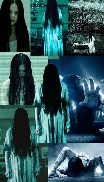 Wallpaper de terror 👻 The Ring Movie Samara, Samara Costume, The Ring Movie Horror, Momo Horror, Samara The Ring, Samara Morgan, The Ring 2002, Ring Movie, Ring Horror