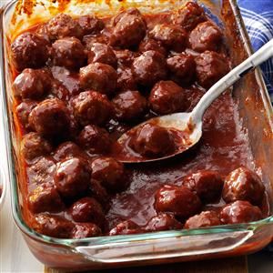 Easy Meals For Potluck, Pot Lock Main Dish, Potluck Meat Dish, Meat Dishes For A Crowd, Pot Luck Dishes For A Crowd, Meatball Sauce Recipe, Plum Sauce Recipe, Batch Meals, Group Recipes