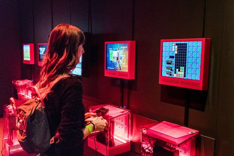 Game changers exhibit at the Science Museum of MN   @galavantgal The Game Changers, Bts Behind The Scenes, Solo Games, Crane Game, Skateboard Pictures, Sega Games, Mario Games, Ready Player One, Player One