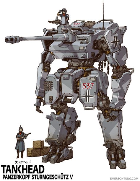 Demonic Runes, Tank Head, Walking Tank, Mecha Tanks, Doom Eternal, Robot Concept, Mech Suit, Starship Design, Cool Robots