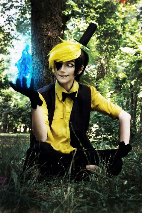 Bill Cipher Cosplay, Gravity Falls Cosplay, Gravity Falls Bill, Epic Cosplay, Bill Cipher, Cosplay Tips, Fantasias Halloween, Cosplay Characters, Amazing Cosplay