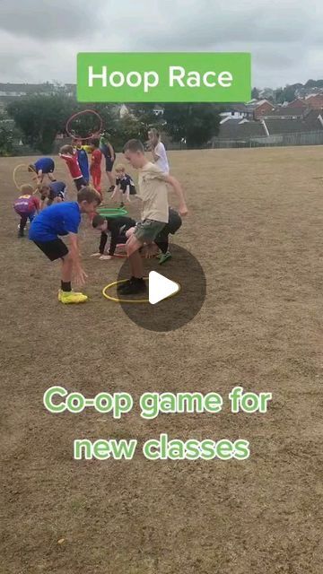 Kev Weir | PE and Coaching on Instagram: "Love this co-operative game!  #justplaysports #peteachersofinstagram #teacher #teachersofinstagram #physed #physedteacher #physicaleducation #pe #peteacher #physicaleducationteacher #teacherlife" Team Games For Kids, Pe Lesson Plans, Pe Lessons, Physical Education Teacher, Kids Work, Reunion Games, Fun Outdoor Games, Pe Games, Gym Games