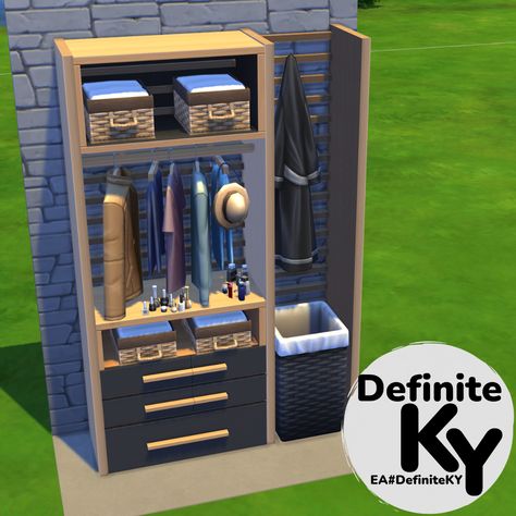 Sims 4 Gadgets Cc, Extra Room Ideas, Sims4 Ideas, Sims Interior, Sims Rooms, Sims Houses, Sims Builds, Entry Ideas, Sims Ideas