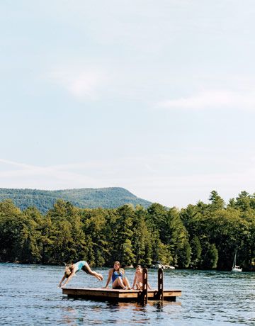 Adirondacks Summer Lake House-  Finding themselves back where they belong, Lee Woodruff's family carries on the traditions of summers past. Lake Fun, Summer To Do List, Camping Aesthetic, Summer Escape, Summer Lake, Lake Pictures, Summer Plans, Lake George, Summer Bucket Lists