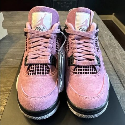 Jordan 4 Retro Pink Orchid (W) 8.5 Jordan 4 Retro Pink, Pink Orchids, Jordan 4 Retro, Jordan Retro, Jordan Shoes, Orchids, Jordan, Womens Sizes, Jewelry Watches