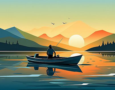 Check out new work on my @Behance profile: "A fishing boat silhouette in the water at sunset." http://be.net/gallery/175807753/A-fishing-boat-silhouette-in-the-water-at-sunset Boat Silhouette, Boat Illustration, Lake Boat, Fish Illustration, Handmade Christmas Gifts, Fishing Boat, Cool Art Drawings, Fishing Boats, Graphic Design Illustration