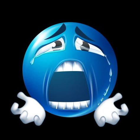 Blue Cursed Emoji, Blue Emoticon, Wow Emoji, Emojis For Discord, Blue Emojis, Random Emojis, Emoji Reaction, Black Emojis, Discord Stickers