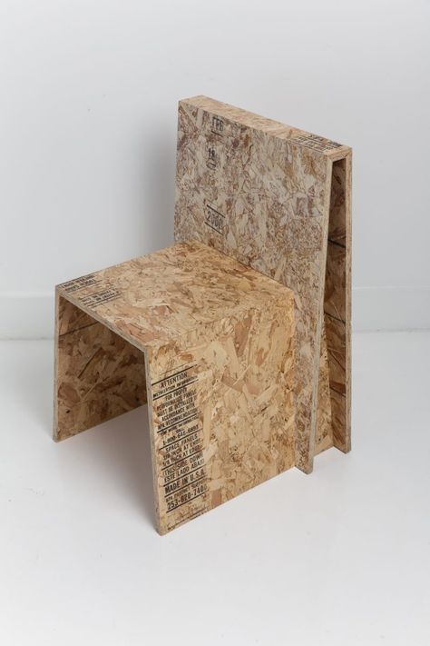 Osb Furniture, Osb Plywood, Osb Wood, Saw Horse, Minimalist Furniture Design, Cnc Furniture, Stool Design, Plywood Furniture, Home Building Design