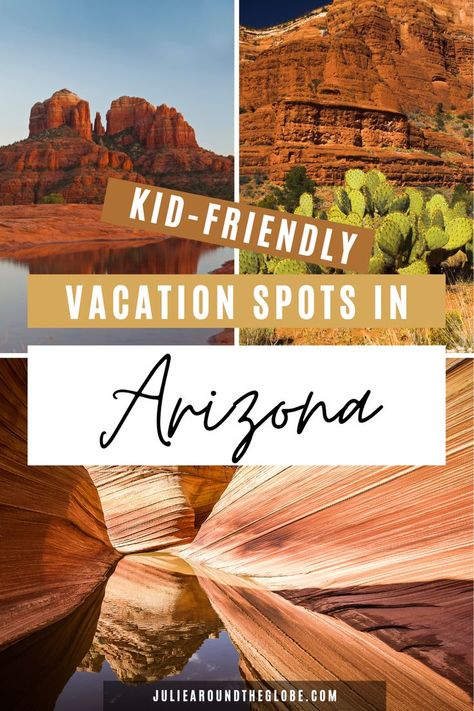 Arizona Day Trips, Arizona Travel Guide, Best Family Vacation Spots, Kid Friendly Vacations, Arizona Vacation, Visit Arizona, Family Vacation Spots, Arizona Road Trip, Best Vacation Spots