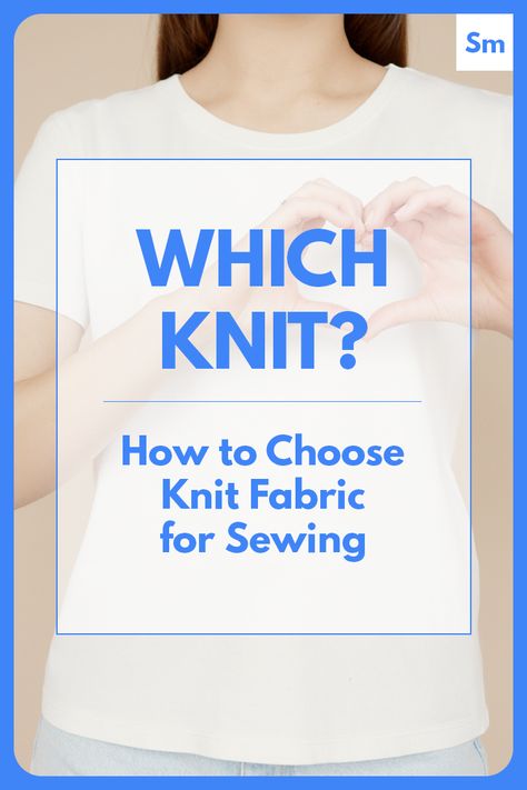 Knit garments are fun to wear — and sew, once you get the hang of working with stretch material. But, how do you choose a knit fabric that’s just right for your next T-shirt, dress, or activewear? | sewing with knit fabric | types of knit fabric | knit fabric guide | sewing jersey knit fabric | fabric stretch guide | stretch fabric | how to sew stretch fabric | stretch fabric names Diy Sweater Refashion, Diy Sweatshirt Refashion, Sewing Knits, Knit Garments, Fabric Guide, Sweatshirt Ideas, Colorful Hairstyles, Sewing Tops, Diy Sweater